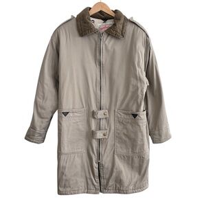 Vintage Quilted Corduroy Barn Coat The More Fashion Coat Co.